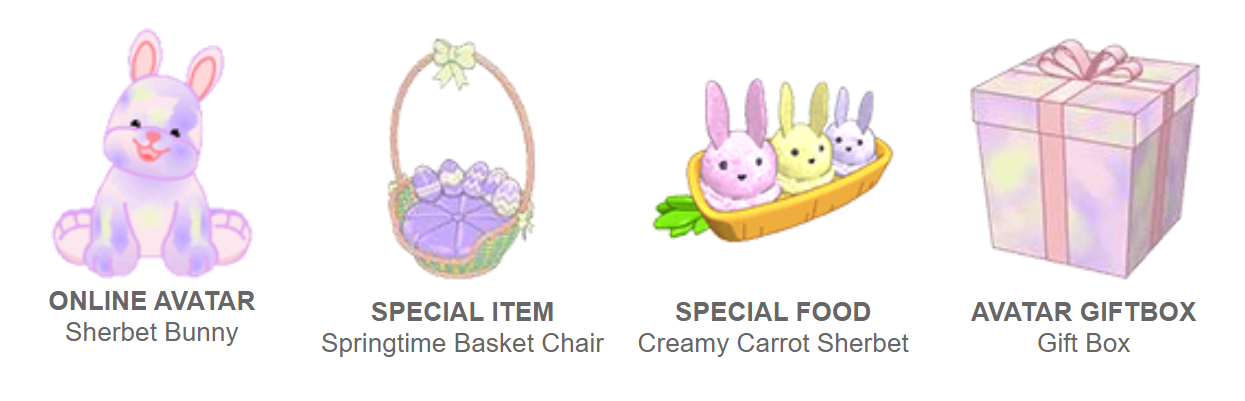 webkinz sherbet bunny